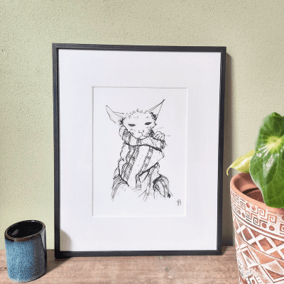 illustratie Kat.Creative Gift